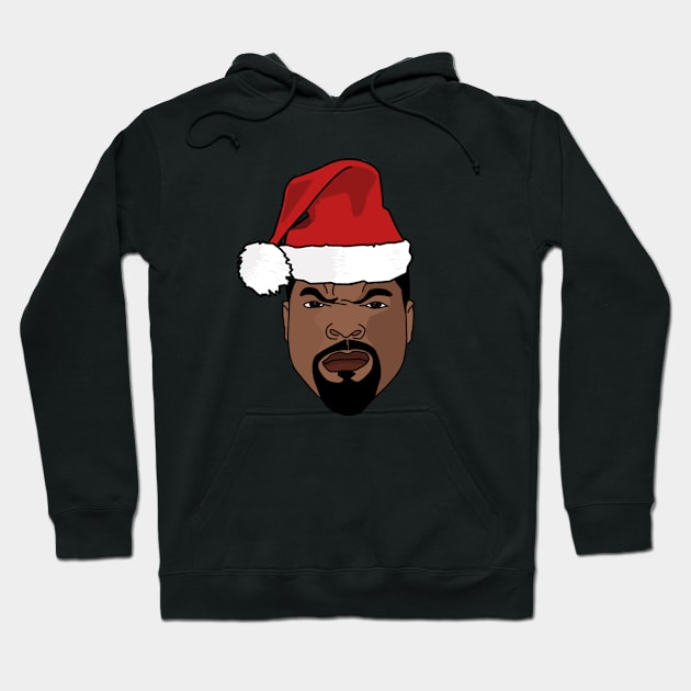 Santa Cube (no text) Hoodie by finnyproductions